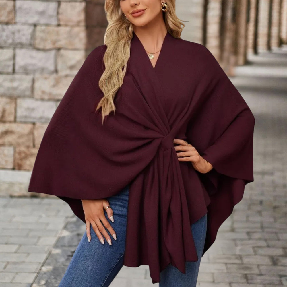 Enhanced Product Title: "Lia™ Stylish Schicker Poncho - Trendy Women's Outerwear for All Seasons" 

This title includes keywords that potential customers might search for, such as "stylish," "trendy," and "women's outerwear," while still highlighting the