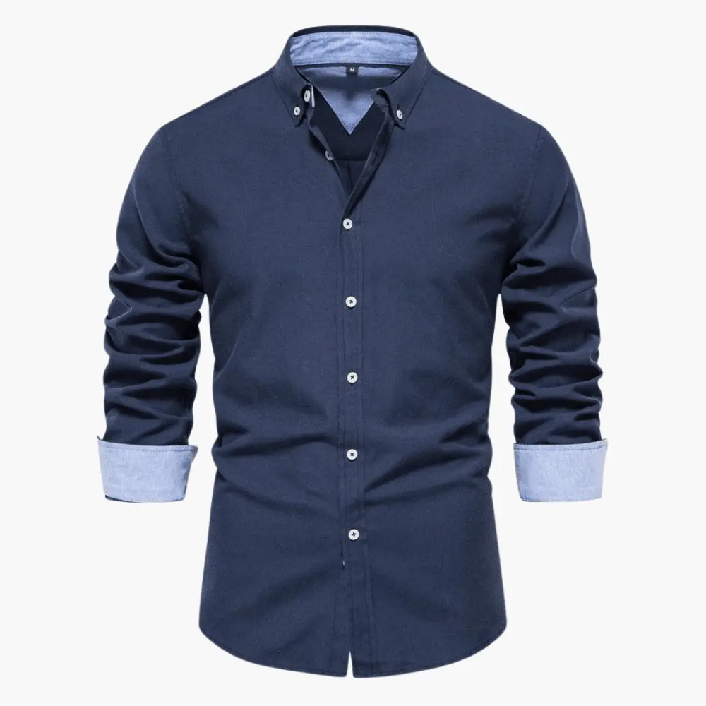 Men's Slim Fit Shirt – Elegant Casual Style, All-Day Comfort
