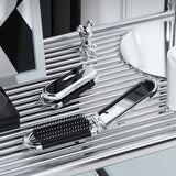 BowLift | MirrorFlex Travel Mirror Hair Brush | Foldable & Compact | Practical Styling on the Go
