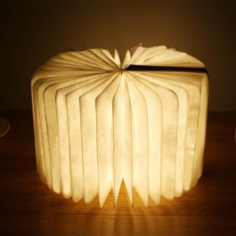Optimized Product Title: **Faltbare LED-Buchlampe – Wiederaufladbar, dimmbar & tragbar für flexibles Lesen** 

This title includes relevant keywords while emphasizing key features to attract potential buyers.