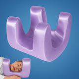 Memory Foam Beauty Pillow – Cooling U-Shape, Anti-Wrinkle & Side Sleeper Support