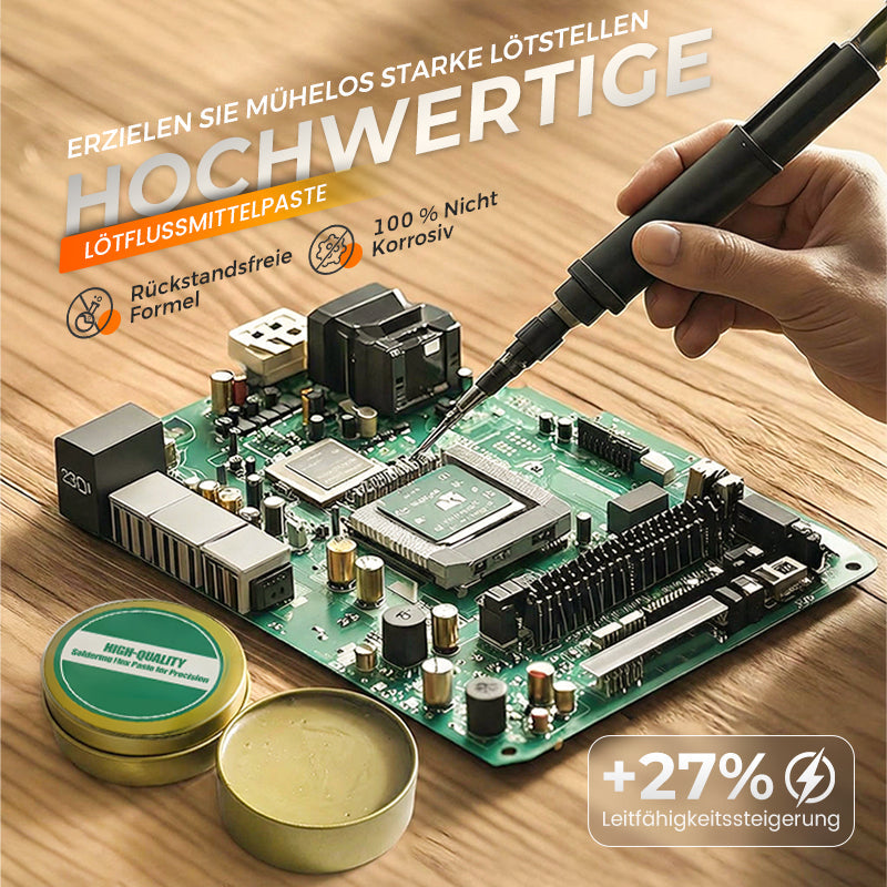 Solder Flux Paste – Non-Corrosive, No-Clean Residue-Free & Precision Soldering