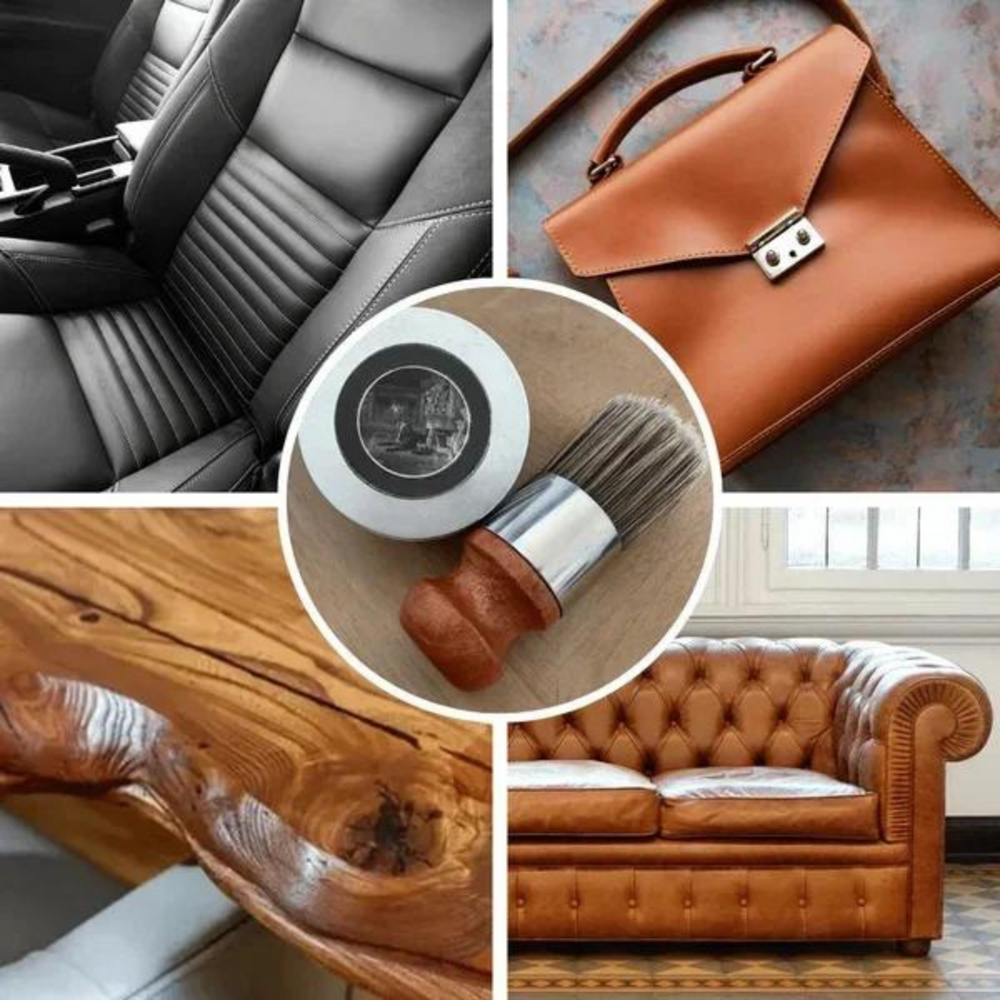 Optimized Product Title: **Lederbalm mit Applikatorbürste – Pflege, Schutz & Farbauffrischung für Leder** 

This title maintains the original meaning while enhancing clarity and searchability for Google Shopping.