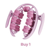 Enhanced Product Title: Ergonomic Leg Massage Roller with Stimulating Nodules for Deep Tissue Relief and Relaxation