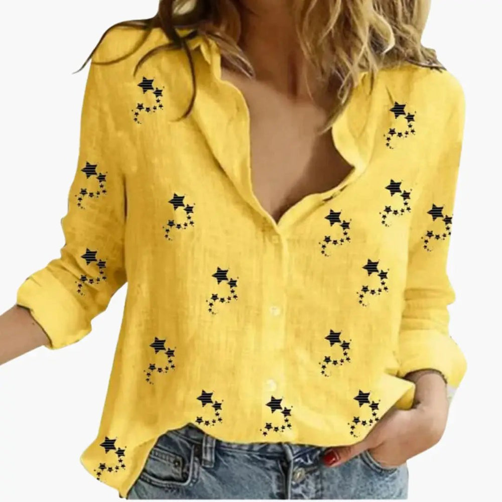 Women's Blouse – Floral Print & Versatile Style