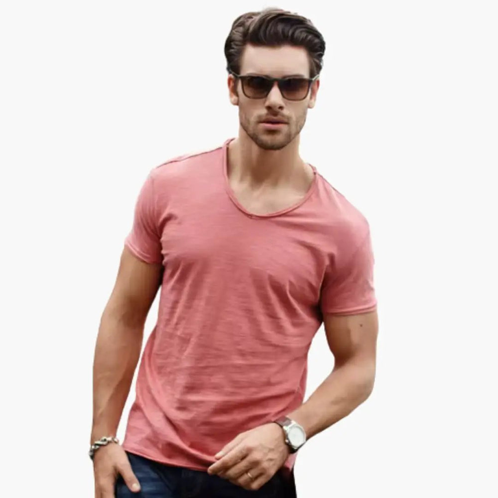 Men's Summer Shirt – Breathable Fabric, Short Sleeves & Comfortable Fit