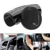 360° Steering Wheel Knob – Universal Fit, Non-Slip Silicone & ABS Grip