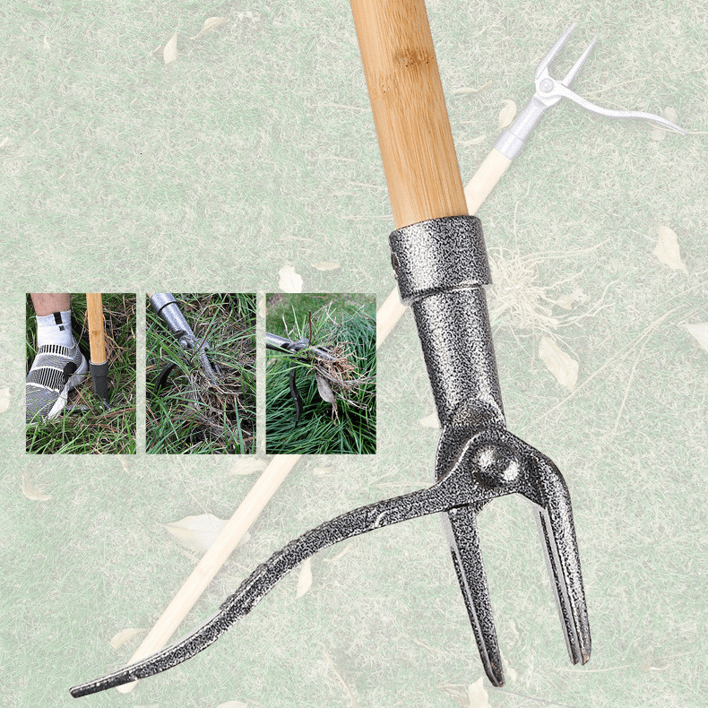 Enhanced Product Title: "Robuster Unkrautentferner mit 4-Zinken-Klaue – Effektives Gartenwerkzeug für müheloses Unkrautjäten" 

This title includes relevant keywords while emphasizing the product's effectiveness and durability, making it more appealing fo
