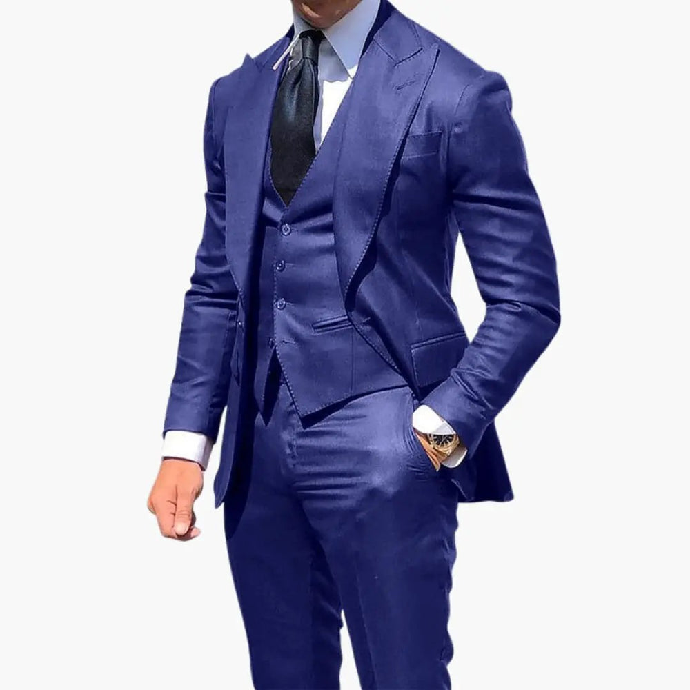 Men's Three-Piece Suit – Vest, Jacket & Pants