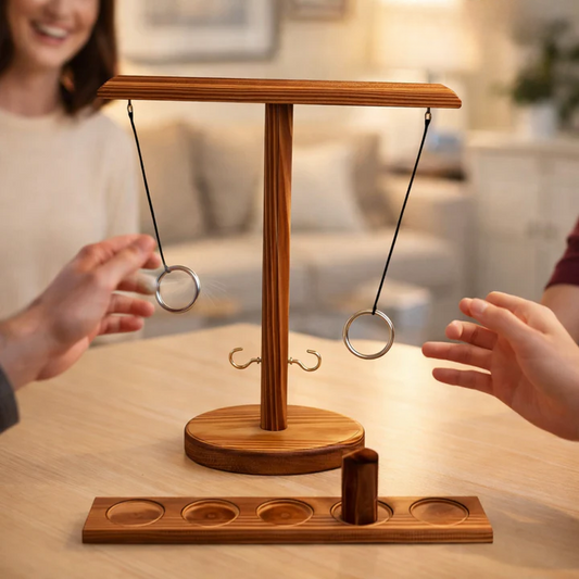 Wooden Ring Toss Game – Family Fun & Indoor and Outdoor Play
