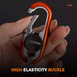 Car Keychain – Zinc Alloy, Dual-Ring Design & Stainless Steel Ring