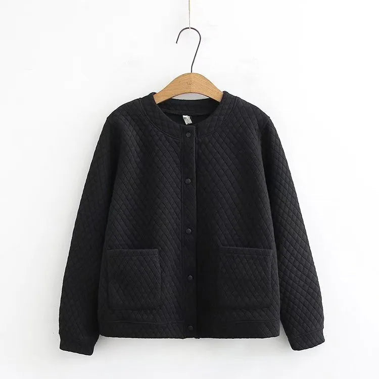 Plus-Size Fall Plaid Cardigan for Women - Cozy & Stylish Layering Piece