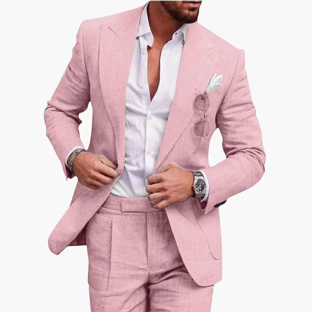 Men's Business Suit – Two-Piece Design & Formal Style