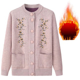 Plus-Size Velvet Knit Sweater 'Winterzauber' - Cozy & Stylish Winter Fashion