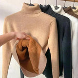 Enhanced Product Title: "Leonie Women's Beige Turtleneck Sweater with Cozy Fleece Lining - Stylish & Warm Knit Pullover" 

This title includes relevant keywords while emphasizing the product's features and appeal.