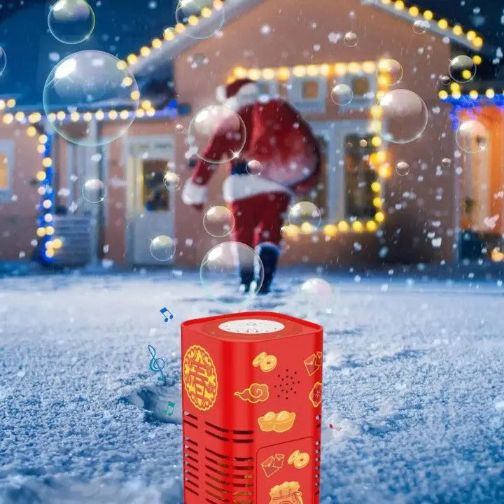 Bubble Machine with Light & Music – 6000/Min, LED & Festive Design