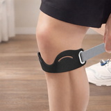 Silicone Knee Brace – Patella Support, Breathable & Adjustable Fit