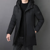 Optimized Product Title: "Elegante Lange Herrenjacke - Stilvolle, Hochwertige Herrenmantel für Herbst und Winter" 

This title includes relevant keywords while providing additional details that can attract more clicks and improve search visibility.