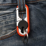 Car Keychain – Zinc Alloy, Dual-Ring Design & Stainless Steel Ring