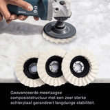 Wool Polishing Pads – 115mm & 125mm, 13,000 RPM for Angle Grinders