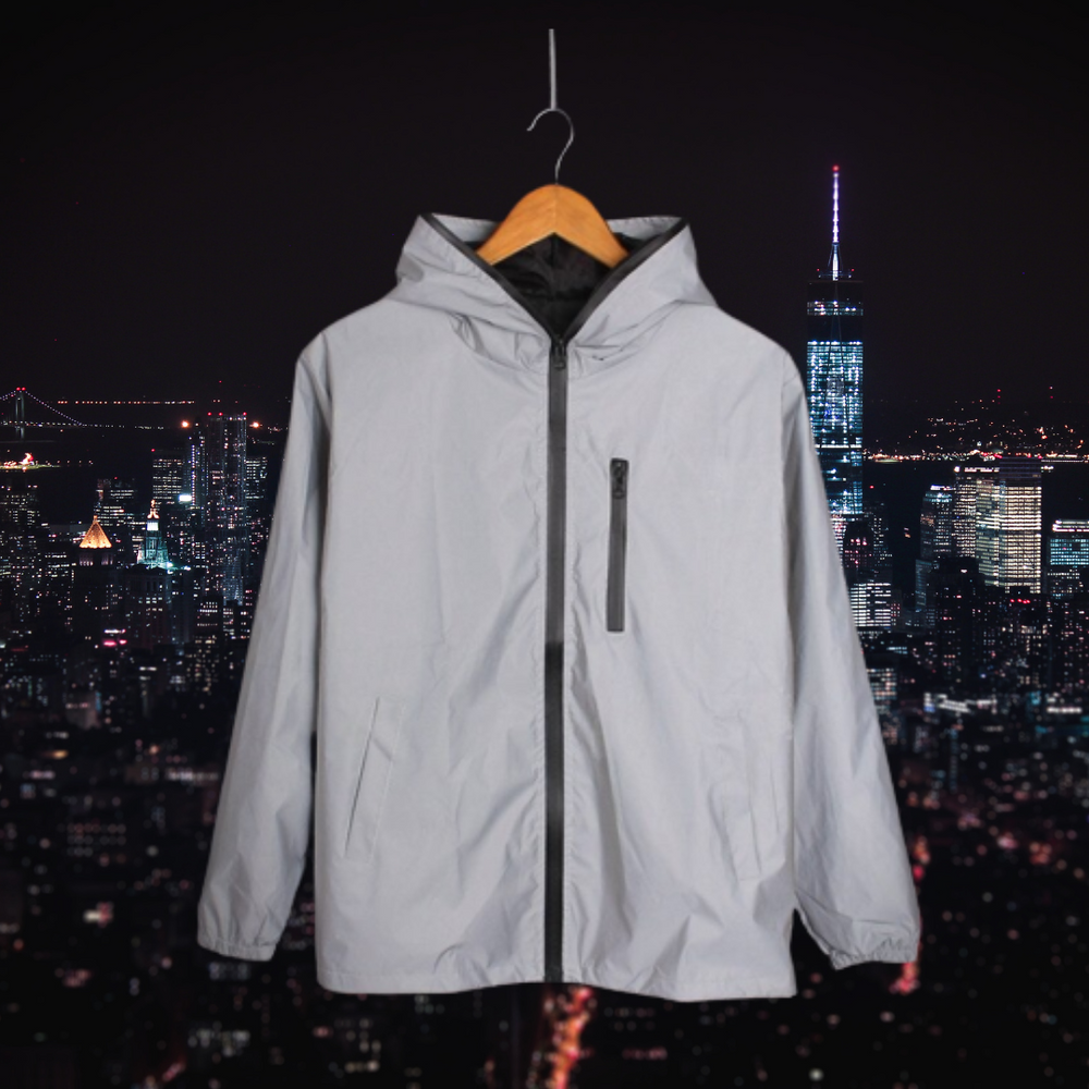 Fall Reflective Women's Coat-Jacket with 3M Effect – Leona