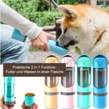 PawBuddy 2-in-1 Travel Food & Water Bottle