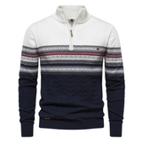 Enhanced Product Title: Julian Viertel Reißverschluss Pullover für Herren – Bequemer, stylischer Sweater mit hochwertigem Material und modernem Design

This title includes keywords that potential customers might search for, such as "Herren," "bequem," "st