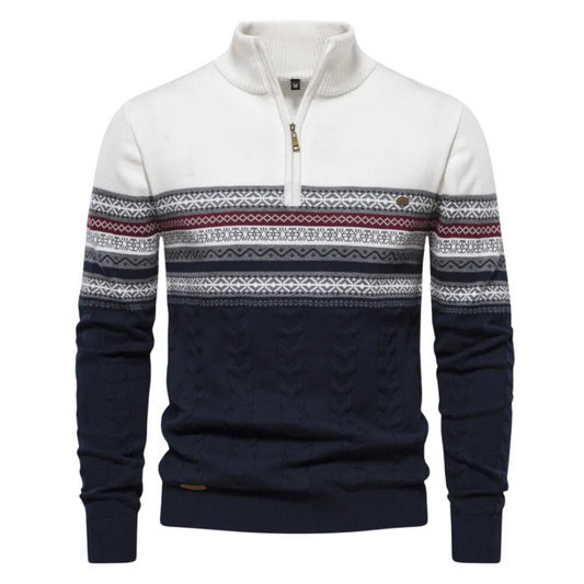 Julian Viertel Reißverschluss Pullover für Herren – Bequemer, stylischer Sweater mit hochwertigem Material und modernem Design