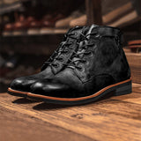 Atlas Men's Orthopedic Leather Boots
