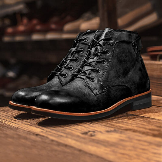 Atlas Men's Orthopedic Leather Boots
