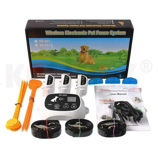 HaloGuard – Wireless Dog Fence System with Training Function