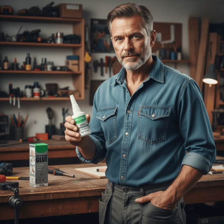 Heavy-Duty Repair Glue – 50g, Waterproof, Flexible & Multi-Material Bond