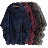 WinterSnugBreeze Plus-Size Women's Hooded Windbreaker Jacket - Lightweight, Water-Resistant, Stylish Outerwear for Cold Weather