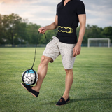 Kids Soccer Trainer Belt – Auto Ball Return, Adjustable Waist Strap & Neoprene