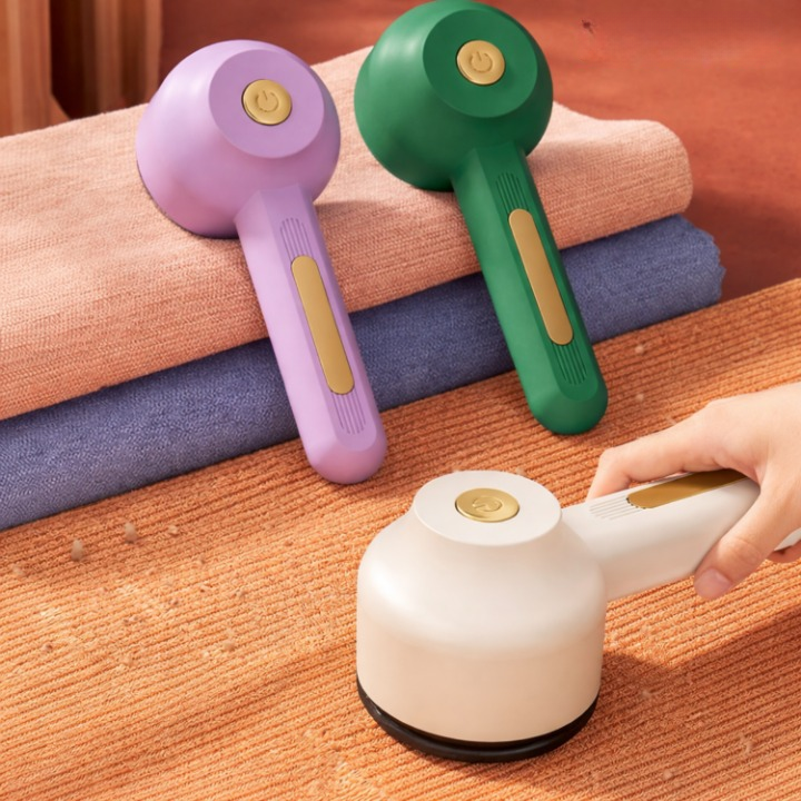 Electric Lint Remover for Clothes – 6-Blade Motor, Large Bin & Rechargeable