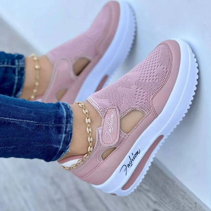 Emilia orthopedic diabetic shoe – Pink