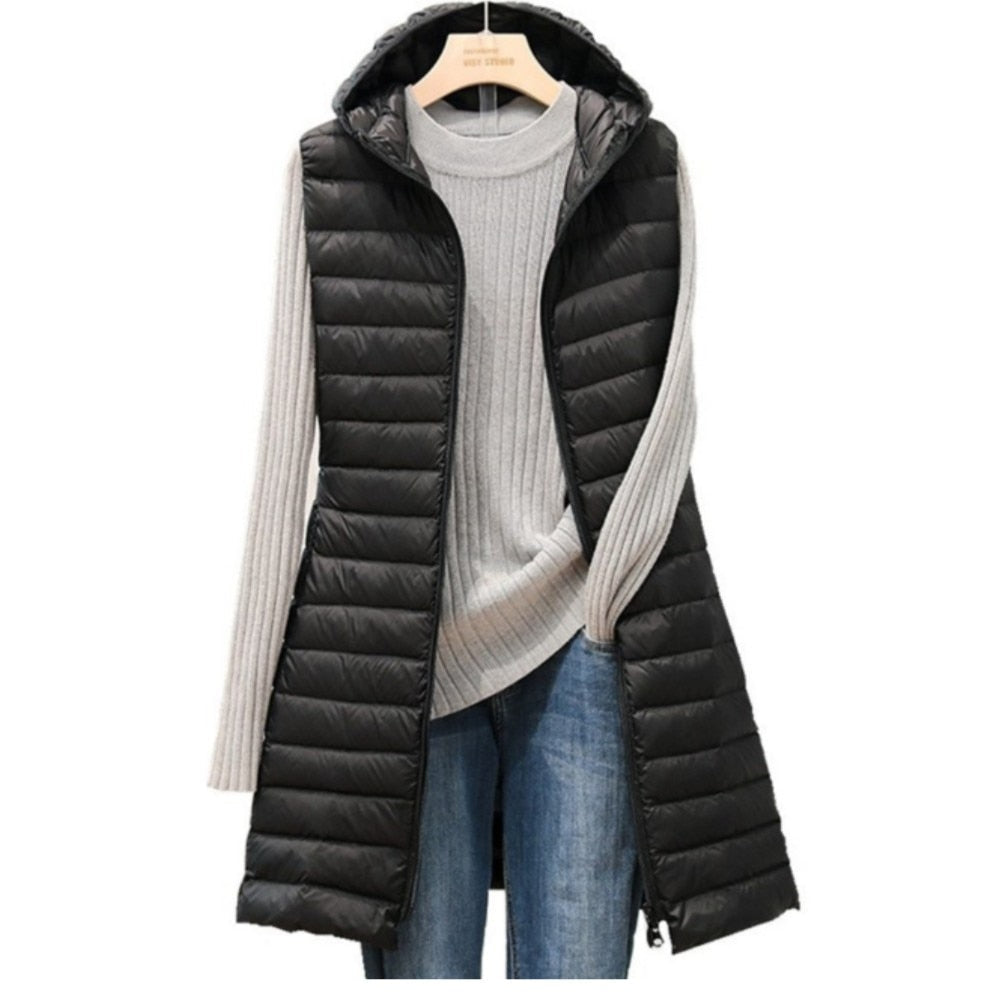 Rianne – Comfortable Long Women's Bodywarmer