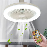 E27 Screw-In LED Ceiling Fan – 2100 Lumens, Remote Control & 3 Speed Timer