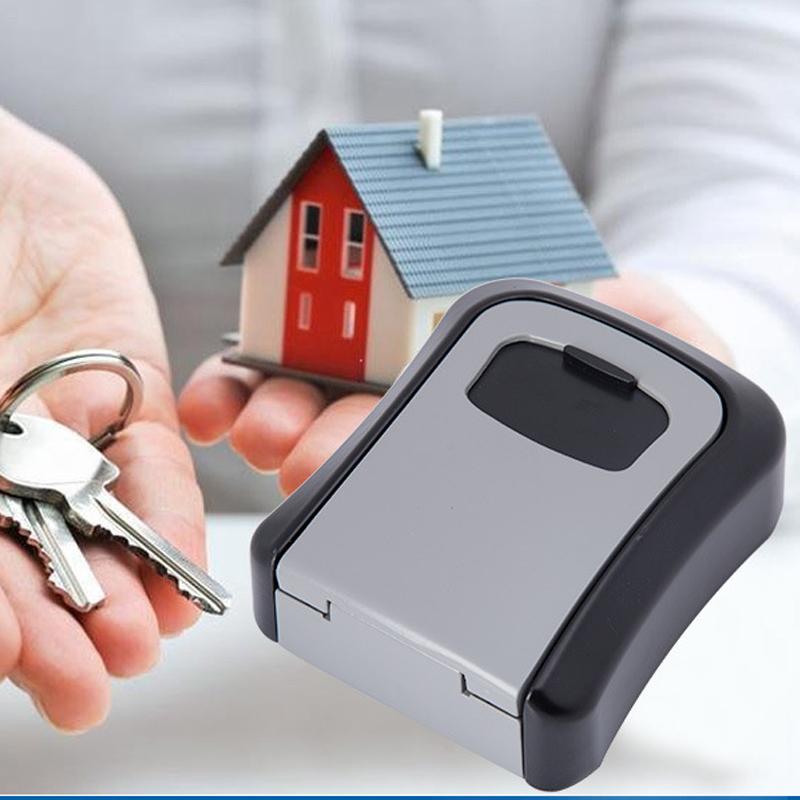 4-Digit Key Lock Box – Weatherproof Aluminium, Wall-Mounted & 5-Key Capacity