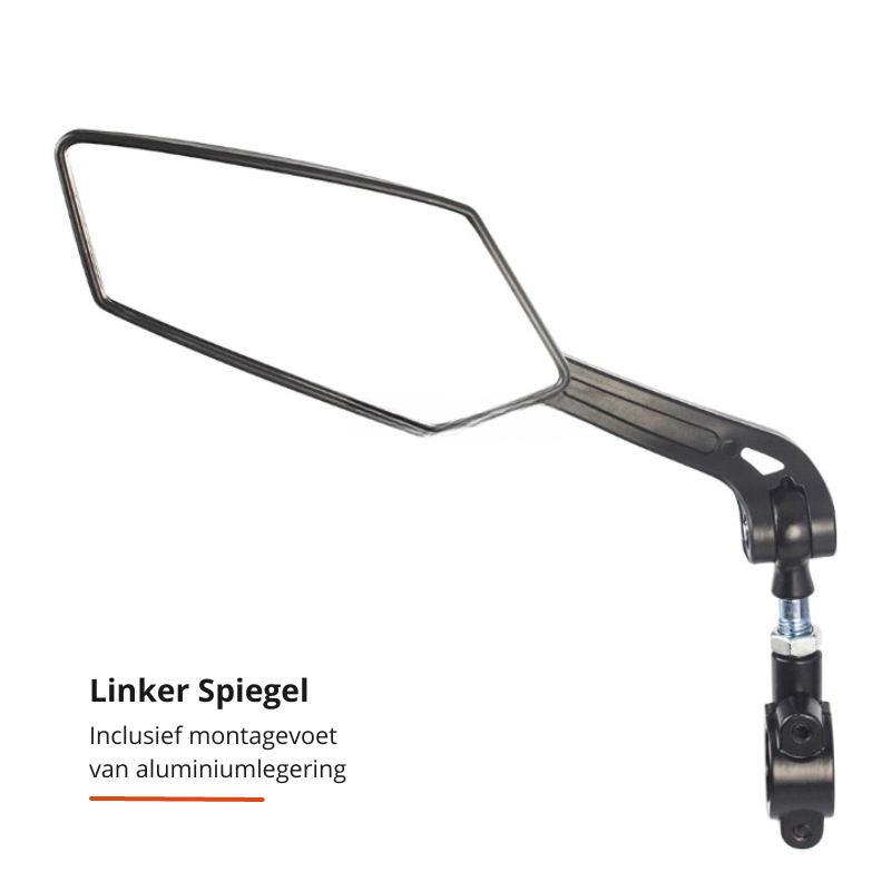 Verstellbarer 360° Fahrradspiegel mit Universeller Lenkerhalterung – Optimaler Sichtwinkel für sicheres Fahren
