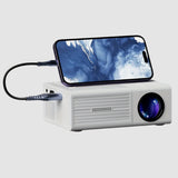 Portable Mini Projector – 3000 Lumens, HDMI & USB Compatible
