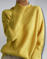Enhanced Product Title: "Lily Women's Cozy Roll Neck Sweater - Stylish Knit Pullover for Fall & Winter Fashion" 

This title includes relevant keywords and phrases that can help improve visibility and attract potential buyers.