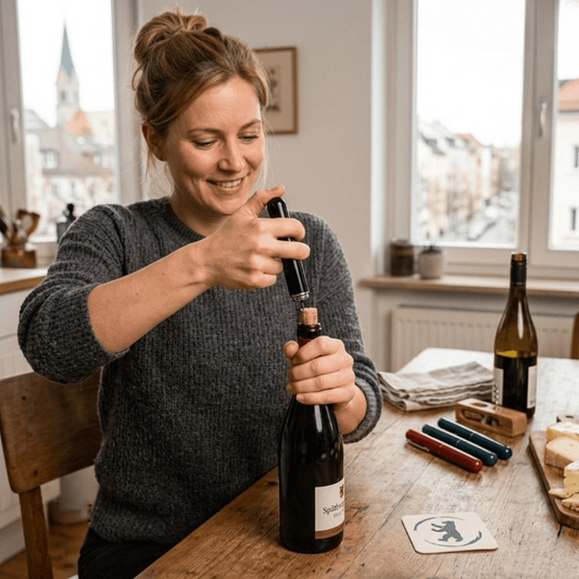 Air Pressure Wine Opener – Stainless Steel Needle & Effortless Cork Removal