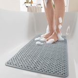 Non-Slip Bathtub Mat with Suction Cups – Quick Drying Non Skid Bath Mat for Safety, Ideal Non Slip Shower Mat for Elderly