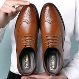 Lorenzo – Men's Calfskin Leather Dress Shoes