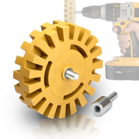 4 inch eraser wheel, decal removal tool