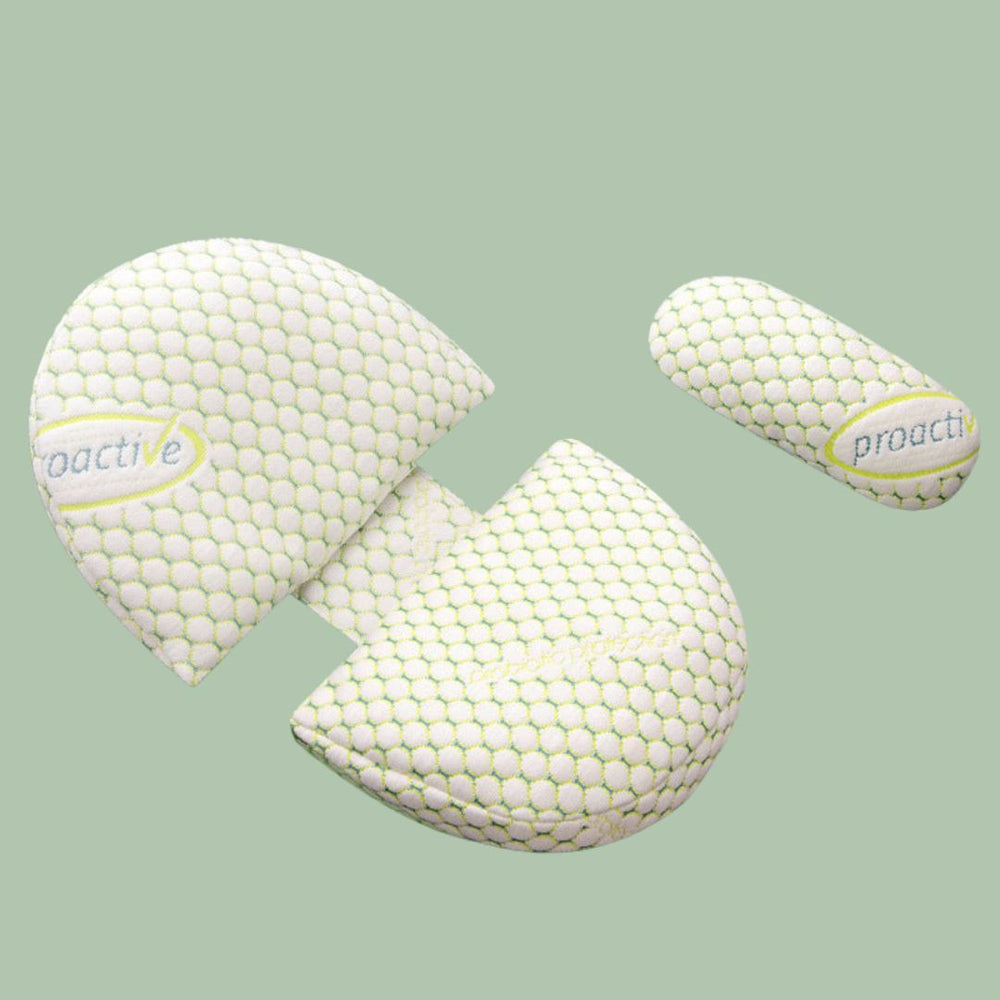 H-Shape Pregnancy Pillow – 120×60cm, Breathable Hypoallergenic & Convertible Nursing Support