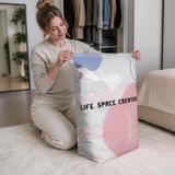 Vacuum Storage Bags – 75% Space Saving, Pump-Free & Reusable