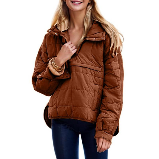 Women's Oversized Hoodie – Kangaroo Pocket