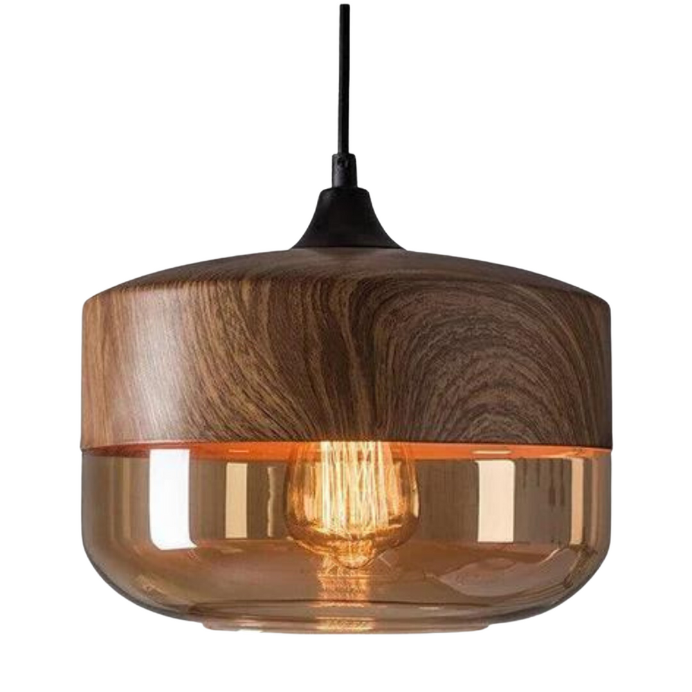 NordLuna – Stylish Scandinavian Wooden Ceiling Lamp